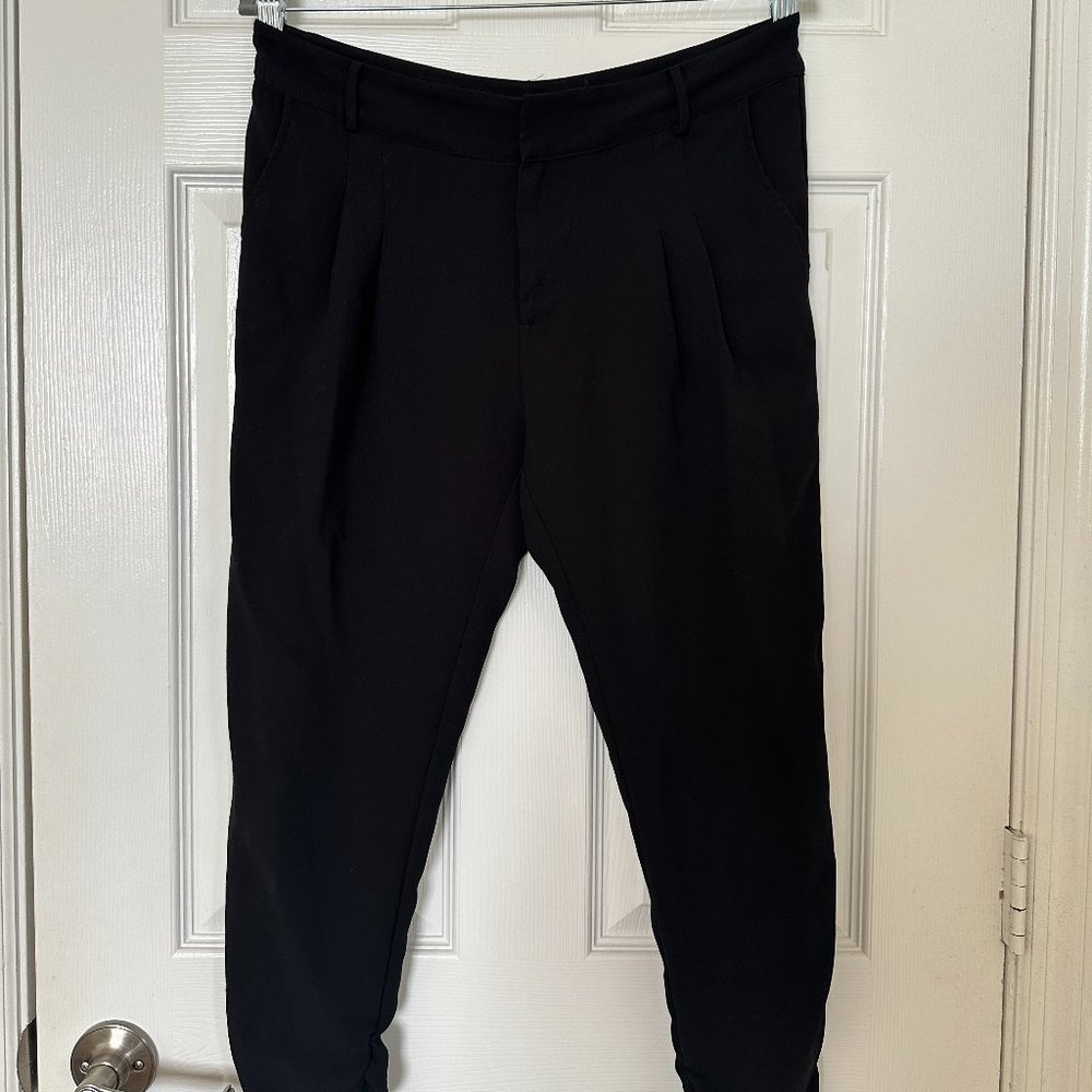 Parker Black Cropped Pants